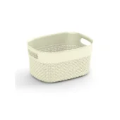 KIS korpa za veš Filo Basket 3,5l Romantic ivory